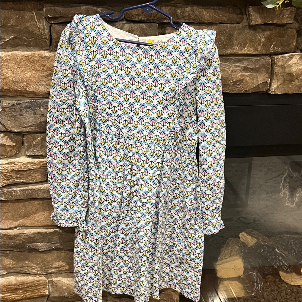 Mini Boden Multicolor Patterned Kids Dress